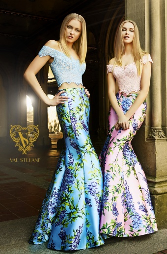 'Floral Print Formal Gowns Perfect For Any Special Occassion' Image #1