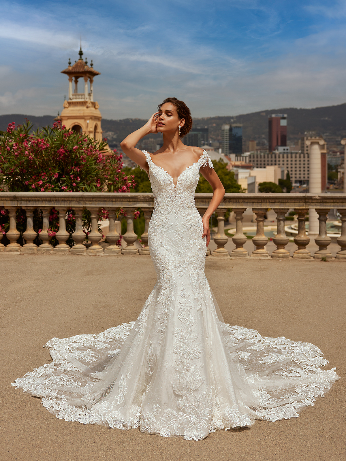 Natalie | Embellished Mermaid Wedding Dress - Galia Lahav