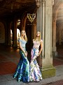 Val Stefani Prom 3060RX curvy chic off-the-shoulder floraltwo-piece prom dress Val Stefani Prom 3060RX curvy chic off-the-shoulder floraltwo-piece prom dress