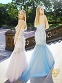 Val Stefani Prom 3070RB soft icey-tone tulle over nude underlay prom dress Val Stefani Prom 3070RB soft icey-tone tulle over nude underlay prom dress