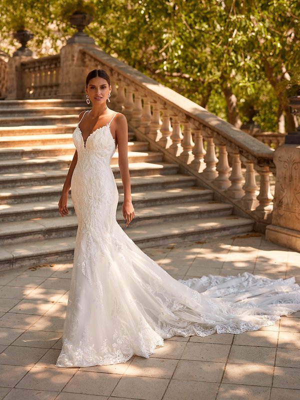 Shop Swarovski Beaded Bridal Gowns and Couture Bridal Gowns