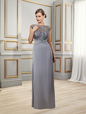 Val Stefani Celebrations MB7517 floor length tiffany chiffon mother of the bride gown Val Stefani Celebrations MB7517 floor length tiffany chiffon mother of the bride gown