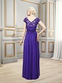 Val Stefani Celebrations MB7520 modest mother of the bride gown with scalloped illusion lace back Val Stefani Celebrations MB7520 modest mother of the bride gown with scalloped illusion lace back