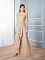 Val Stefani Celebrations MB7547 illusion bateau neck and inverted Basque waist mother of the bride gown Val Stefani Celebrations MB7547 illusion bateau neck and inverted Basque waist mother of the bride gown