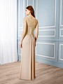 Val Stefani Celebrations MB7547 modest mother of the bride trumpet gown with illusion lace 3/4 sleeves Val Stefani Celebrations MB7547 modest mother of the bride trumpet gown with illusion lace 3/4 sleeves