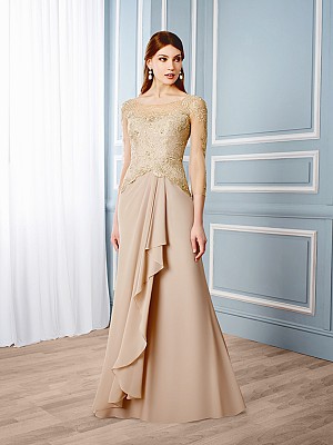 Val Stefani Celebrations MB7547 illusion bateau neck and inverted Basque waist mother of the bride gown Val Stefani Celebrations MB7547 illusion bateau neck and inverted Basque waist mother of the bride gown