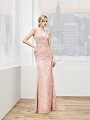 Val Stefani Celebrations MB7614 asymmetric waist mother of the bride dress with front skirt drape Val Stefani Celebrations MB7614 asymmetric waist mother of the bride dress with front skirt drape